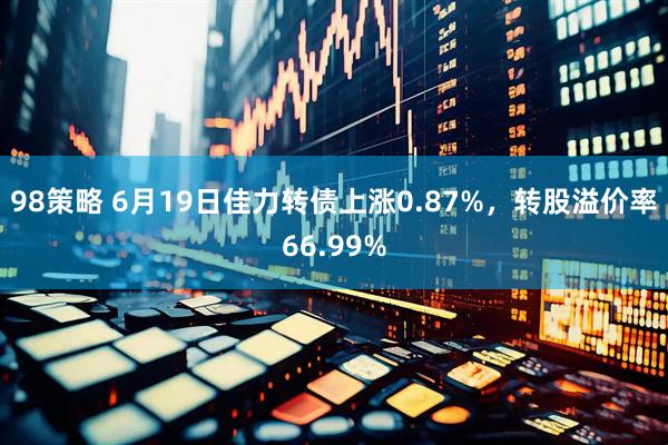 98策略 6月19日佳力转债上涨0.87%，转股溢价率66.99%
